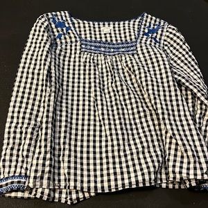 Jcrew cotton blouse SZ medium
